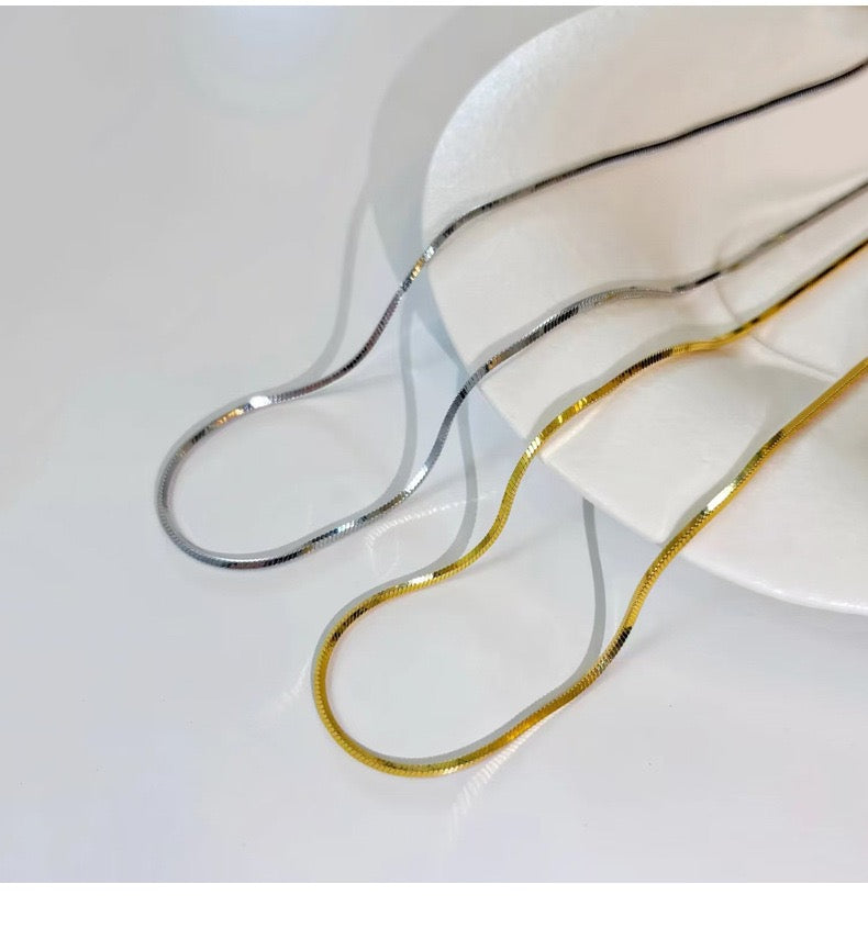 Snake bones shaped chain