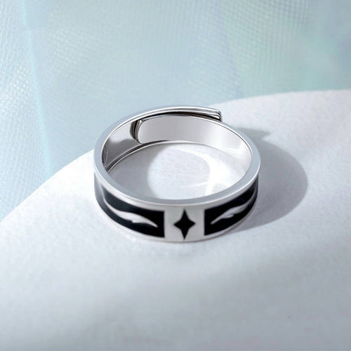 Angel's wing ring